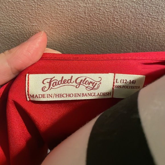 Womens Faded Glory Shirt - Picture 2 of 3